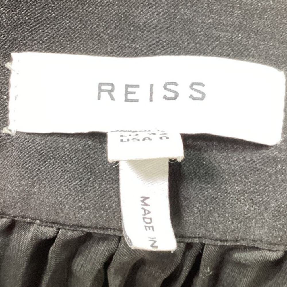 Reiss Pleated Black Anya Skirt Size US 0 - Picture 4 of 4